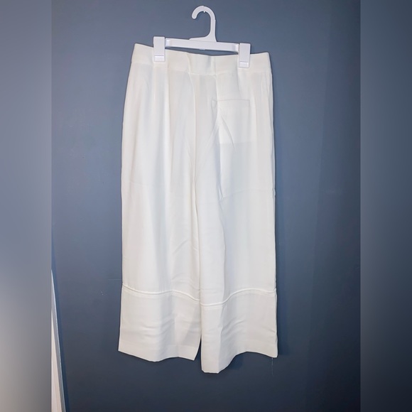 Jason Wu Cream/White Dress Pants/Trousers Capris | Women’s Size US 6 - Picture 10 of 12